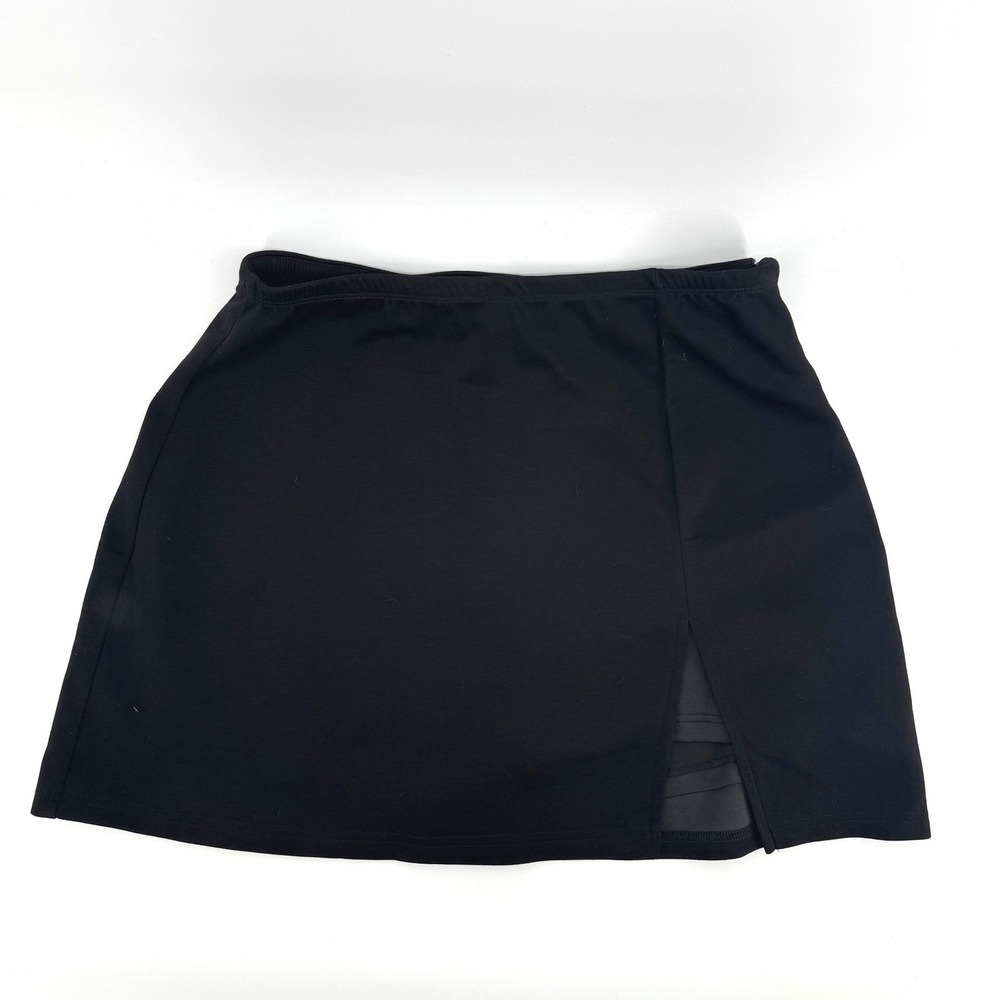 Cupshe Skort Women Large Black Built-in Shorts Athleisure Casual Active Sporty